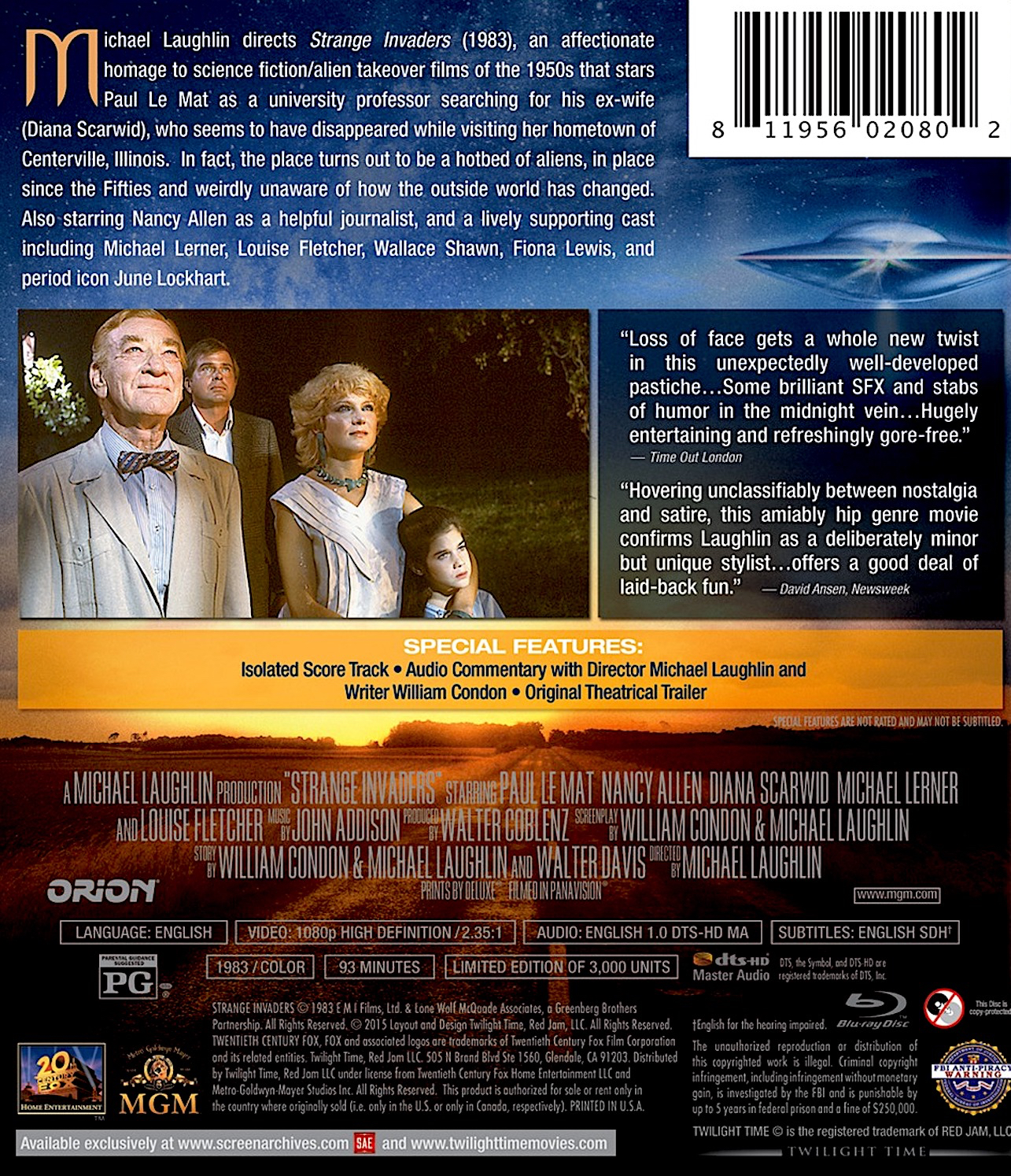 bluray and dvd covers TWILIGHT TIME LIMITED EDITION SERIES BLURAYS