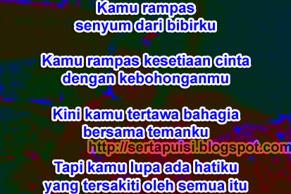 Puisi Buat Mantan Yang Menyakiti Kita