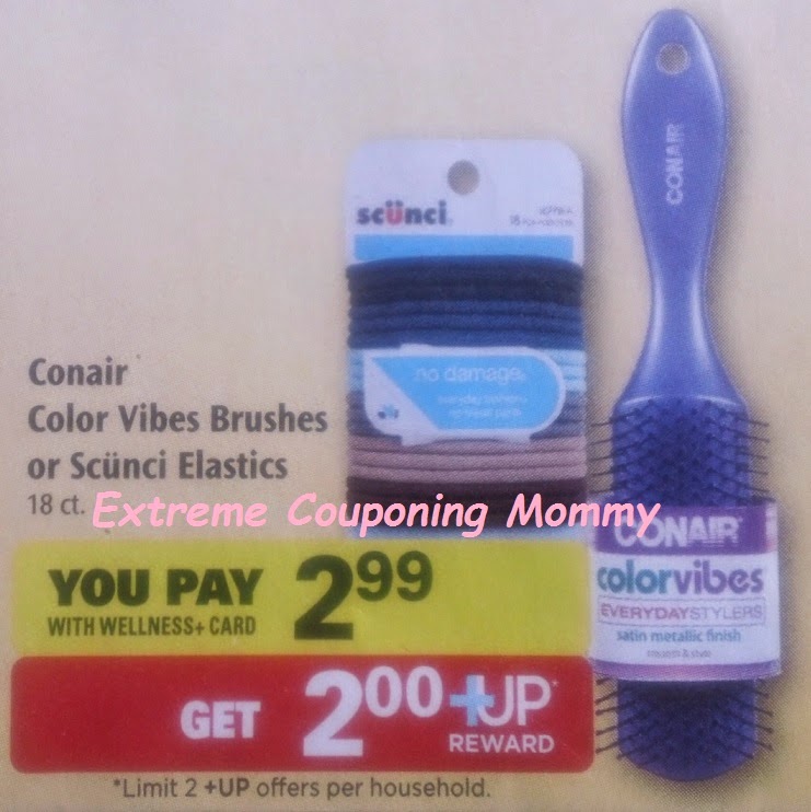 Extreme Couponing Mommy CHEAP Conair Color Vibes Hair Brushes & Scunci