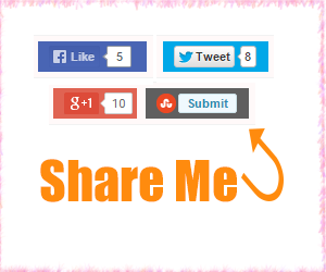 Add Social Media Share Buttons To Blogger