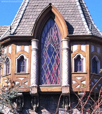 Snow White's Scary Adventures Evil Queen window Disneyland