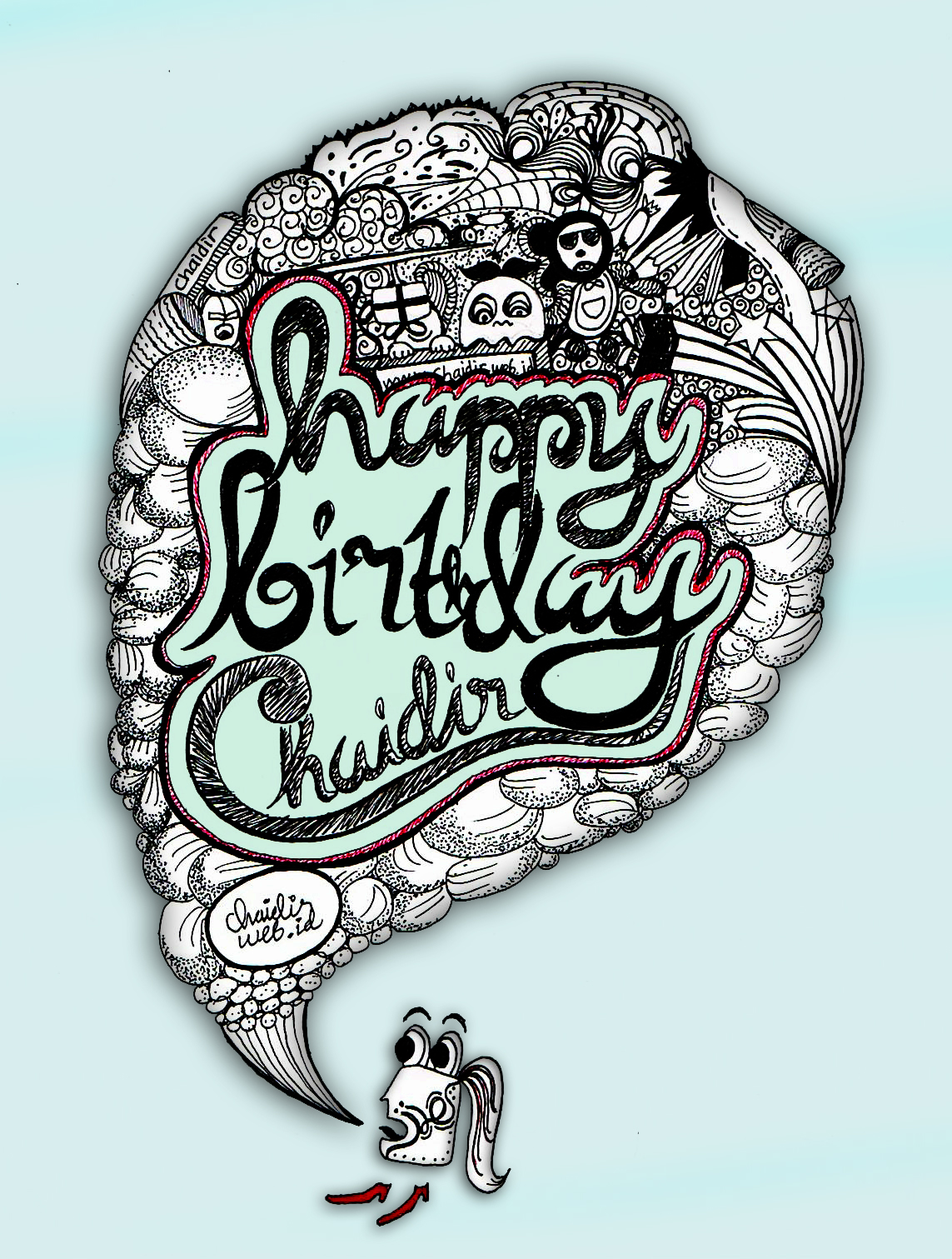 Gambar Doodle Art Ucapan Ulang Tahun vrogue.co