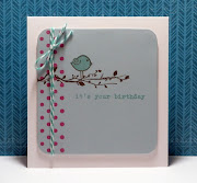 Branch image is by Memory Box and the polka dots background stamp is by Hero . (pet pics and cas ual fridays )