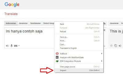 Cara mudah membuat suara Google (google translate)