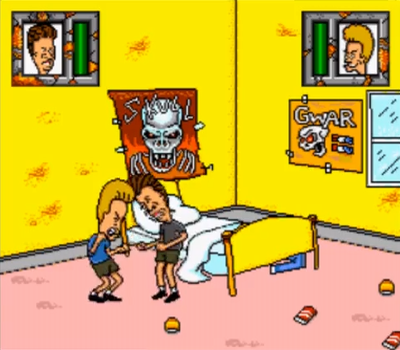 Retro Oasis Beavis And Butt Head Sega Genesis