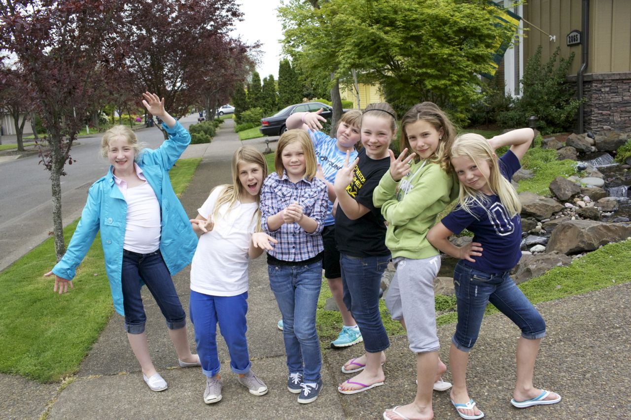 The Cozy Corner A Gaggle of Giggling Girls