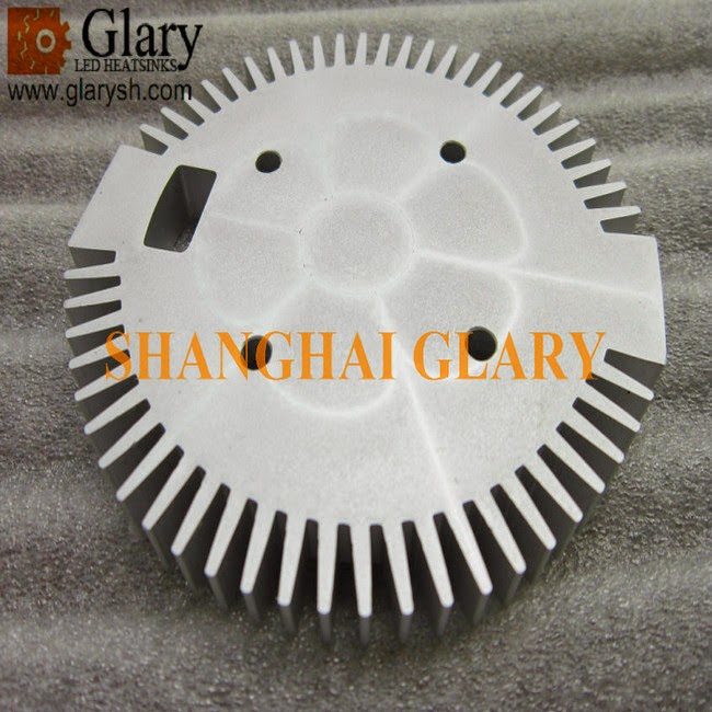 aluminum heatsink, cooler, extruded profiles GLRHS1214 101mm