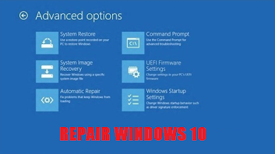Cara Repair Windows 10 Dengan Flashdisk