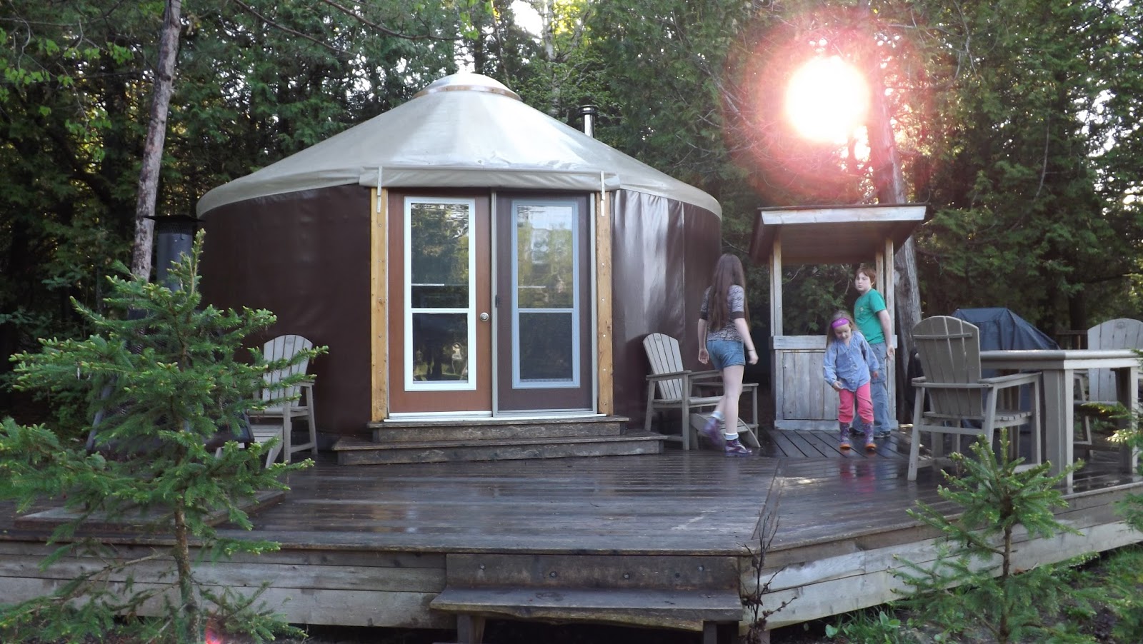 Yurt Camping Bruce Peninsula