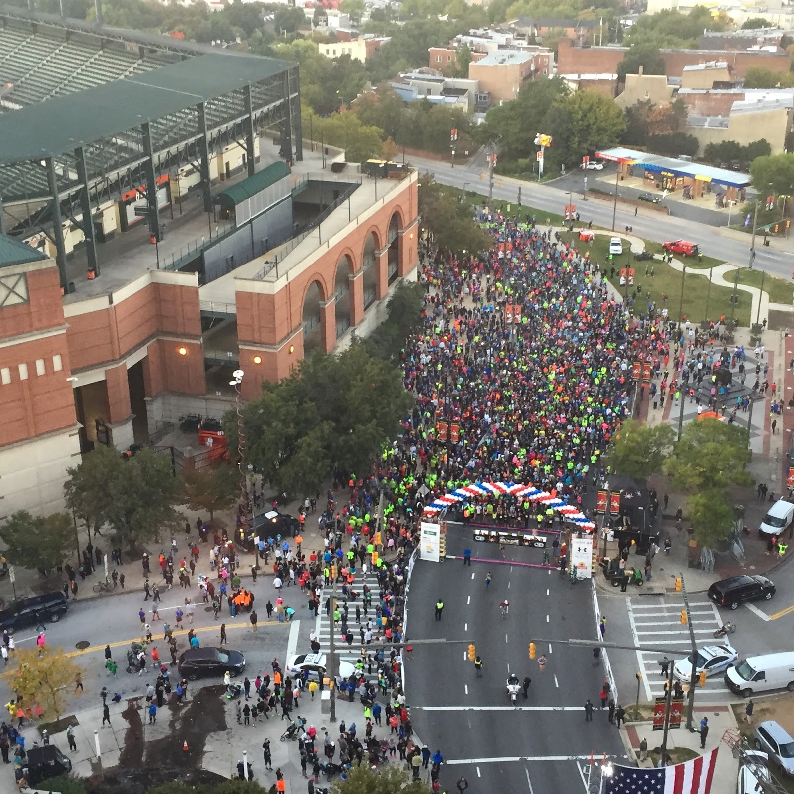 Wolfie Runs Baltimore Marathon