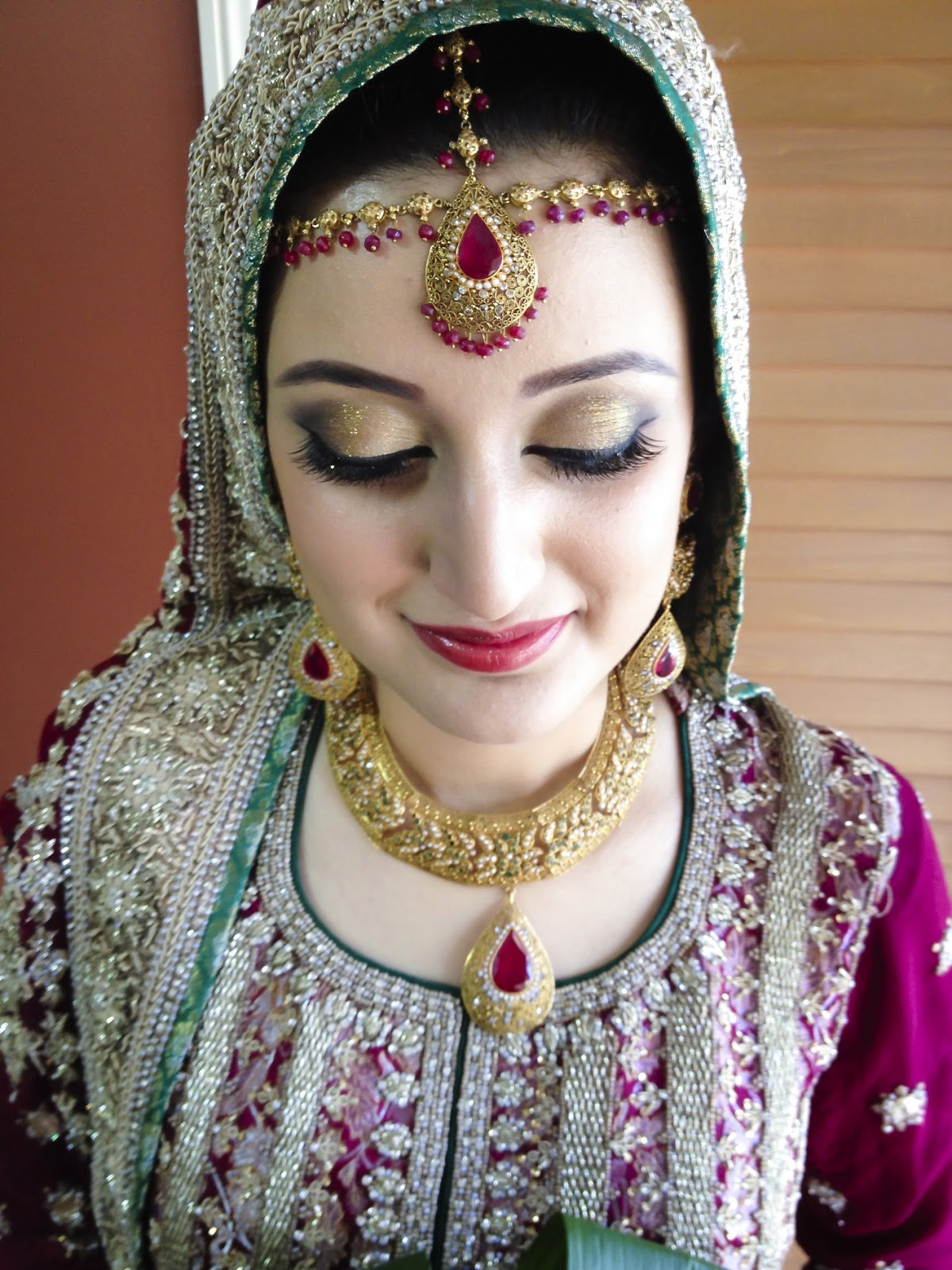 indian, pakistani & middle eastern bridal makeup & hair