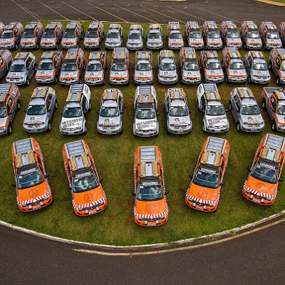 Las Mitsubishi Montero y L200 Triton que acompañaran el Dakar 2013
