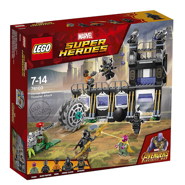 LEGO Marvel Super Heroes Infinity War Corvus Glaive Thresher Attack