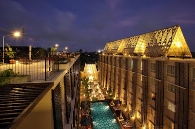 tampak atas hotel Ananta Legian Bali