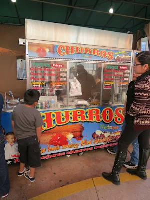 Churro truck at Fruitvale Public Market