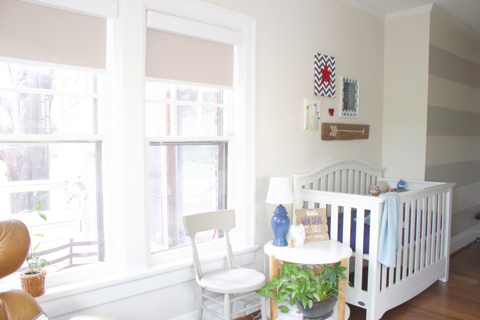 House Homemade Nursery Update with American Blinds