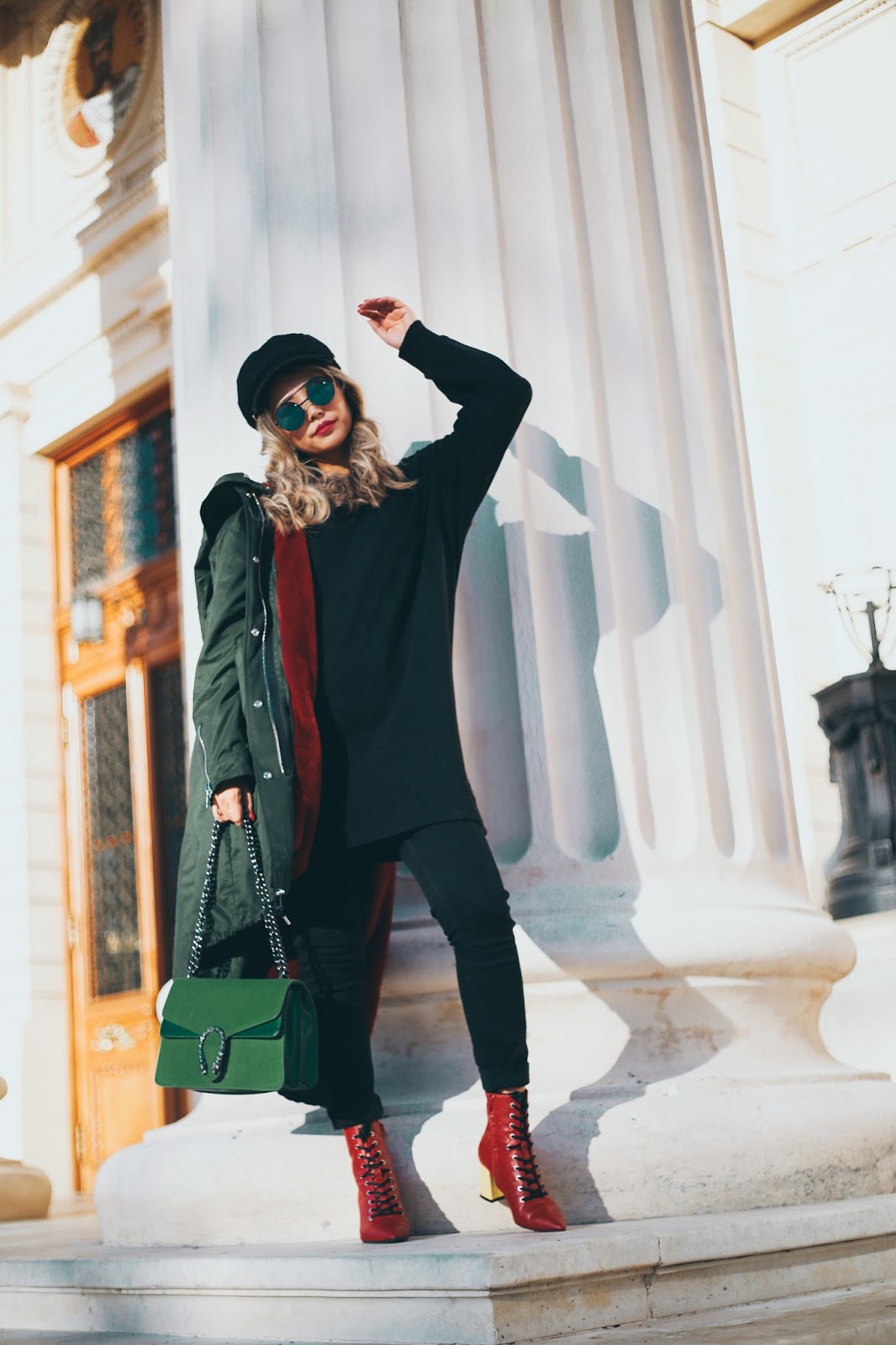 Outfit Idea: How to style parka this winter season