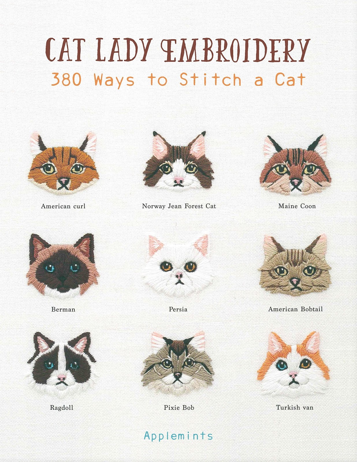 Dad of Divas' Reviews Book Review Cat Lady Embroidery 380 Ways to