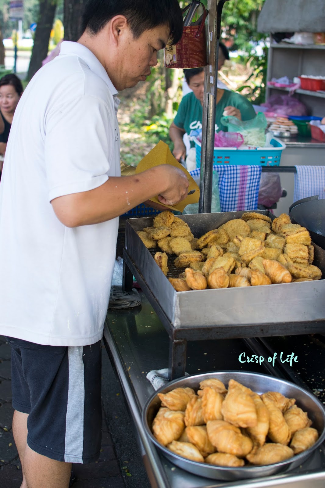 Banana Fritters (Pisang Goreng) Jalan Free School, Penang Crisp of Life