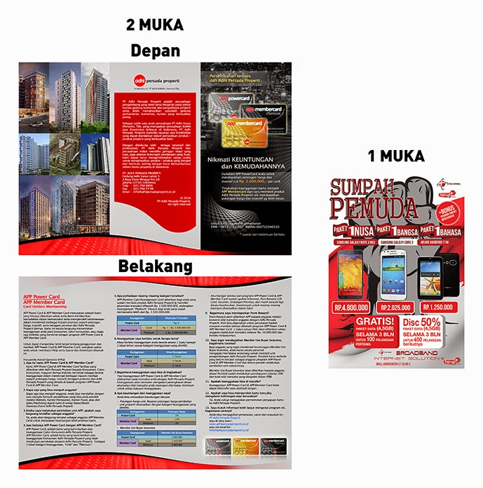 Perbedaan Brosur, Flyer, Pamflet dan Poster  Contoh 