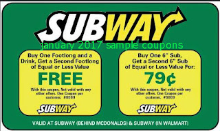 Subway Coupons Subway Coupons