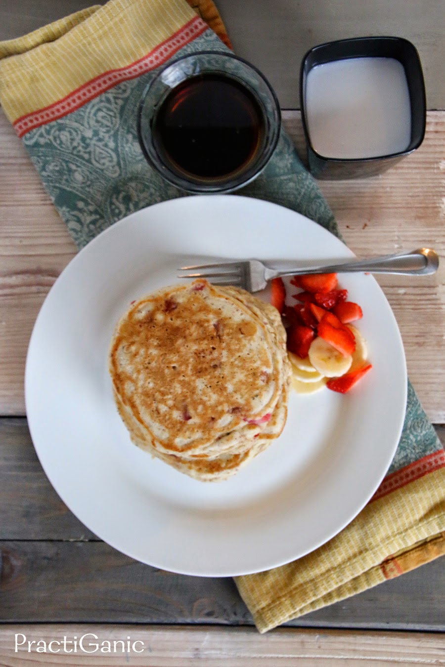 Fruit & Nut Pancakes