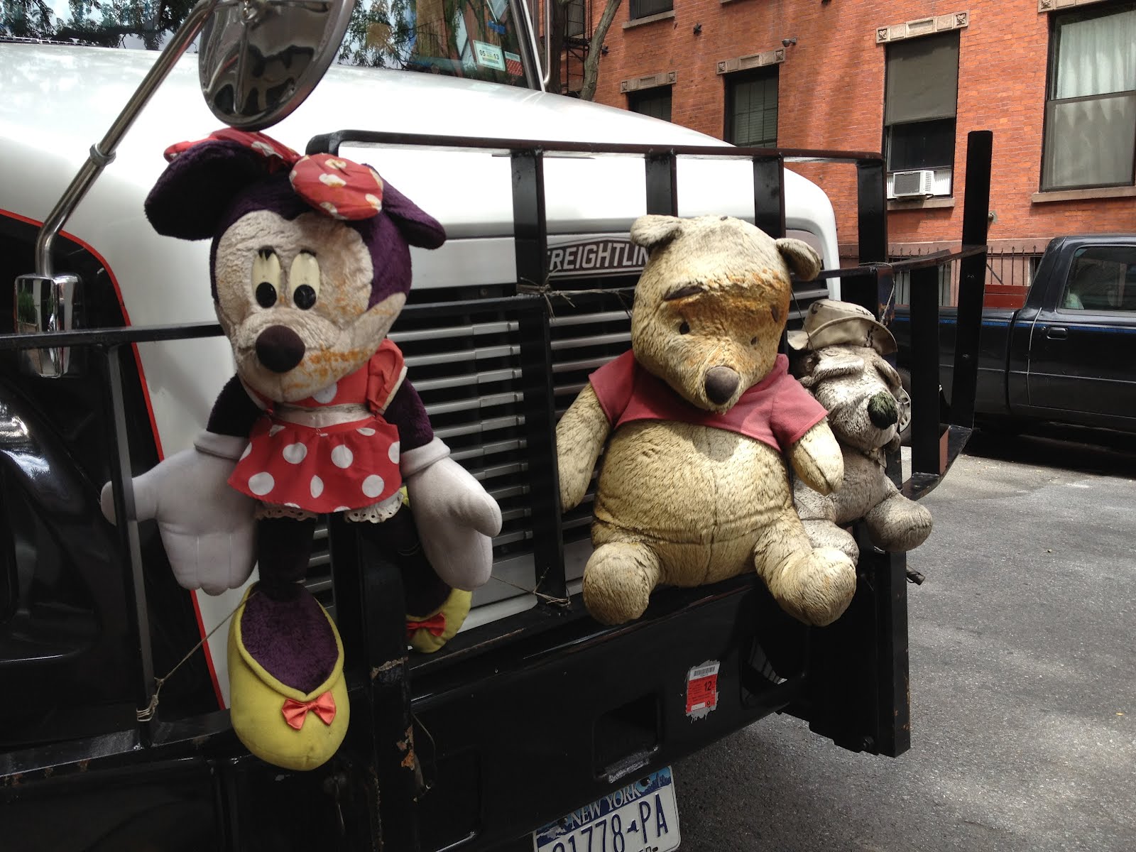 EV Grieve Earlier this morning on East Second Street and First Avenue