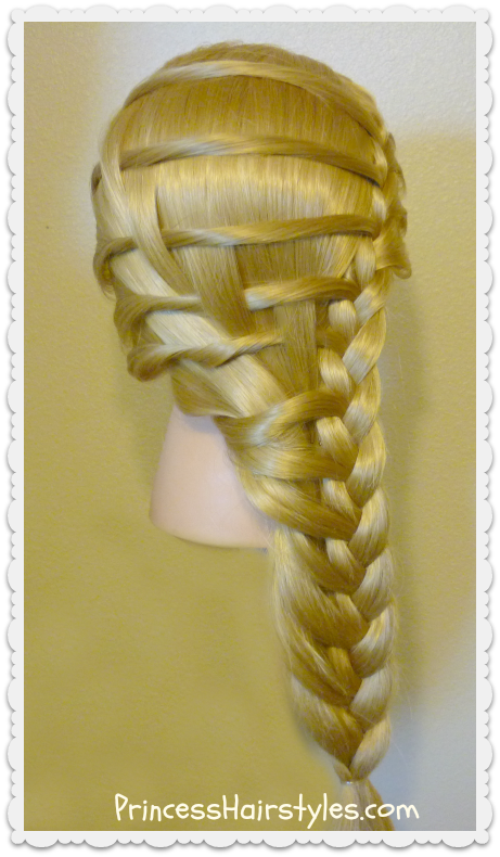 Step Ladder Braid Hairstyle Hairstyles For Girls Princess
