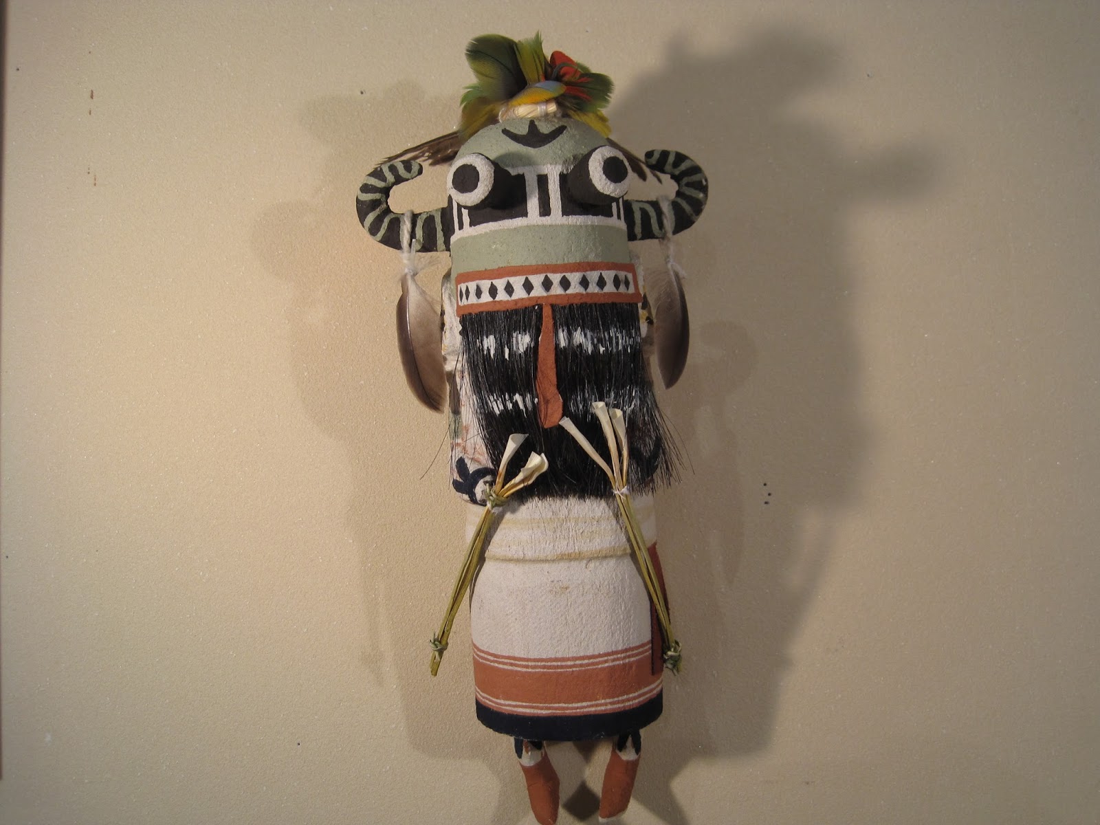 アンティーク カチナドール オルグ カチーナ ナホバ族 ホピ族 人形 工芸品 売りオンラインストア