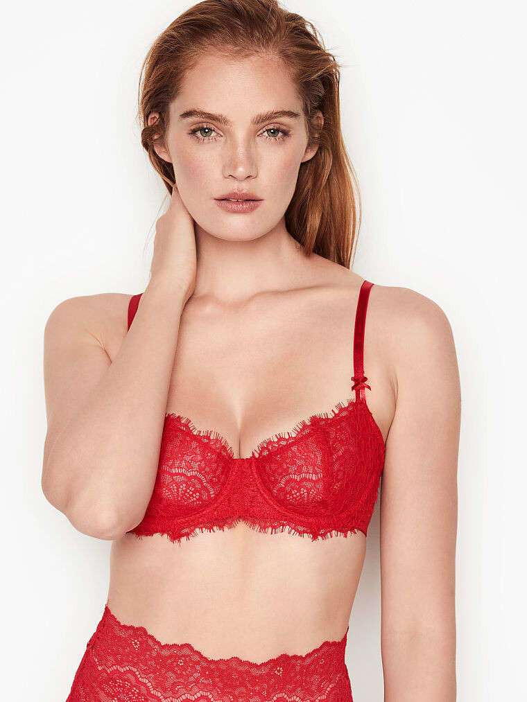 Alexina Graham – Victoria’s Secret Lingerie Model Photoshoot - Lingerie