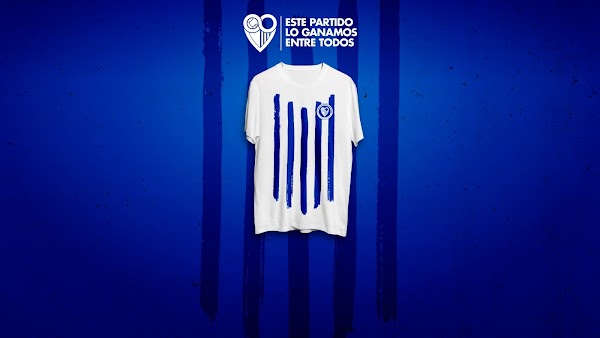 El Málaga vende 600 unidades de su camiseta solidaria en la lucha contra el Coronavirus