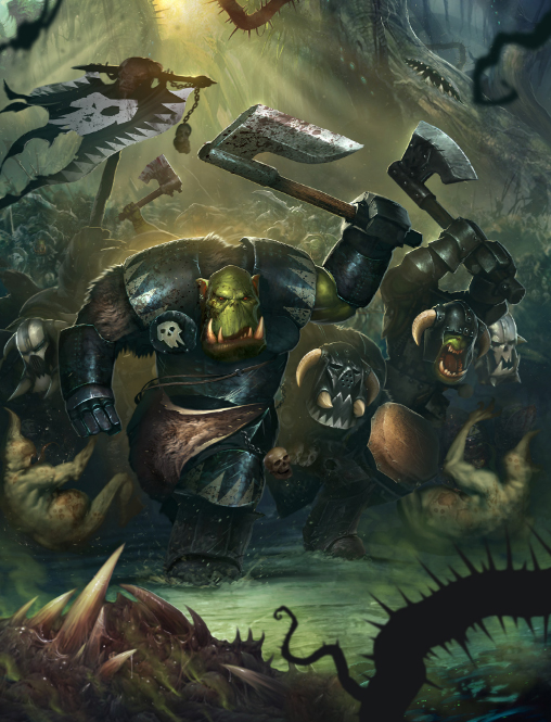 Black Orc 03-Savage Orruk,Ironjawz orcs