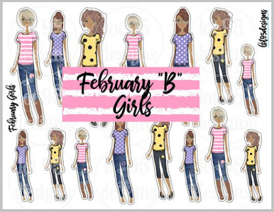 Lot95Designs February Girls