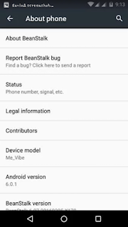 BeanStalk 6.0 For Cherry Mobile Me Vibe X170 [MT6592] Screenshots