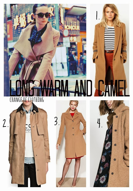 change of clothing: loving right now: long camel coats.