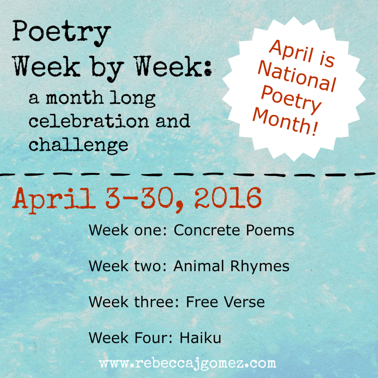 Rebecca J. Gomez Poetry Week by Week Free Verse Poetry