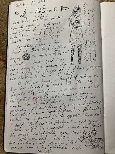 Spooky — A Page from my Journal