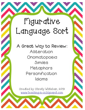 Fun with Figurative Language Part 2! - Teaching Tales Along the Yellow