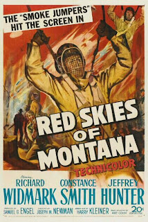Cielo rojo de Montana | 1952 | Red Skies of Montana - Cover, poster, carátula