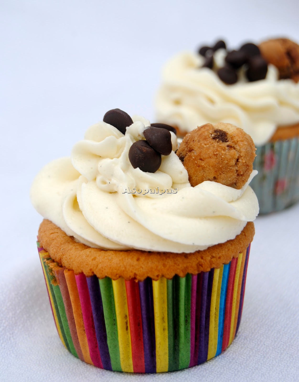 Cupcakes de Cookies | Asopaipas. Recetas de Cocina Casera