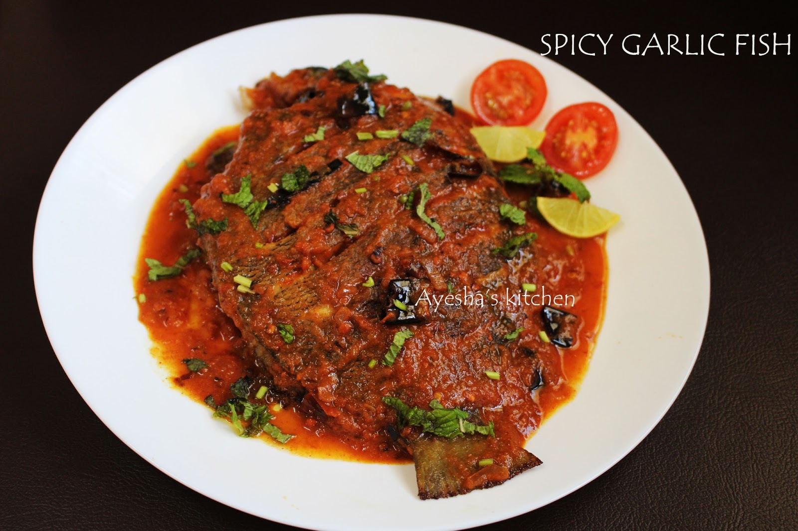 FISH RECIPES SPICY GARLIC FISH