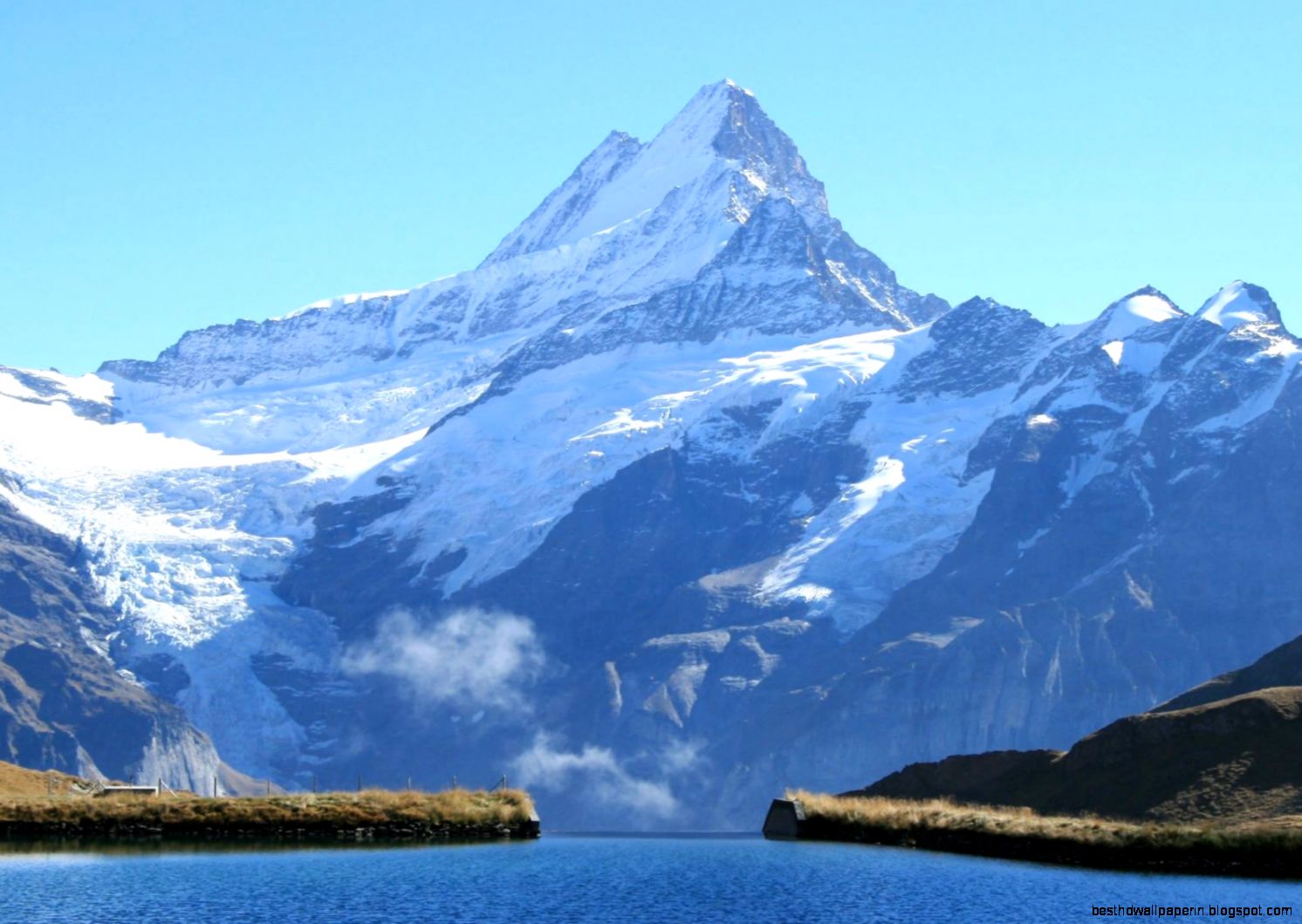 Blue Charming Mountain Wallpaper  Live HD Wallpaper HQ Pictures