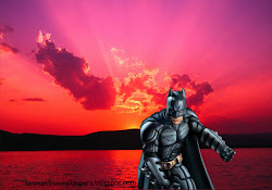 batman wallpapers fight ready evil landscape background desktop sunset posters comic dark knight superhero