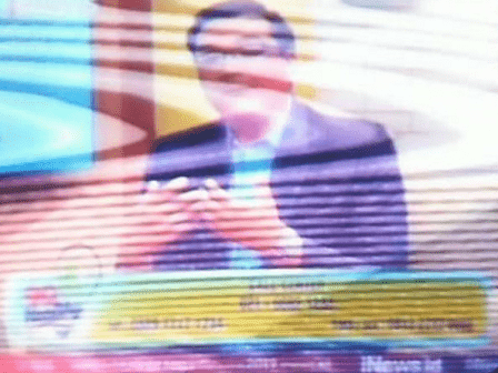 TV Cina Gambar Noise dan Bergelombang TV Cina Gambar Noise dan Bergelombang