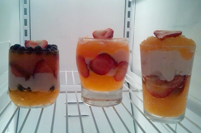 How to Make a  Frozen Yogurt Trifle Dessert Recipe.