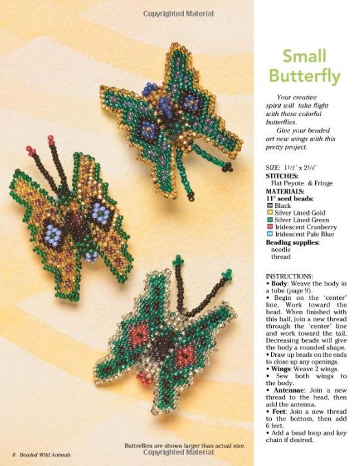 Book Review Beaded Wild Animals / The Beading Gem