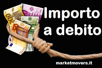 Importo a debito, significato