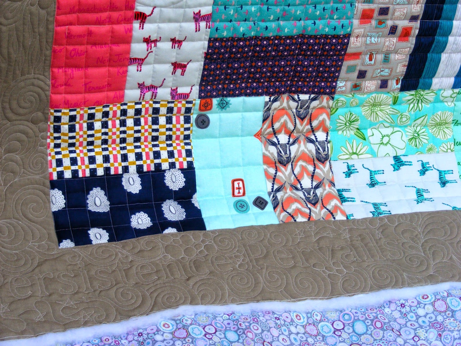 TIA CURTIS QUILTS Rebecca's Cotton and Steel Quilt