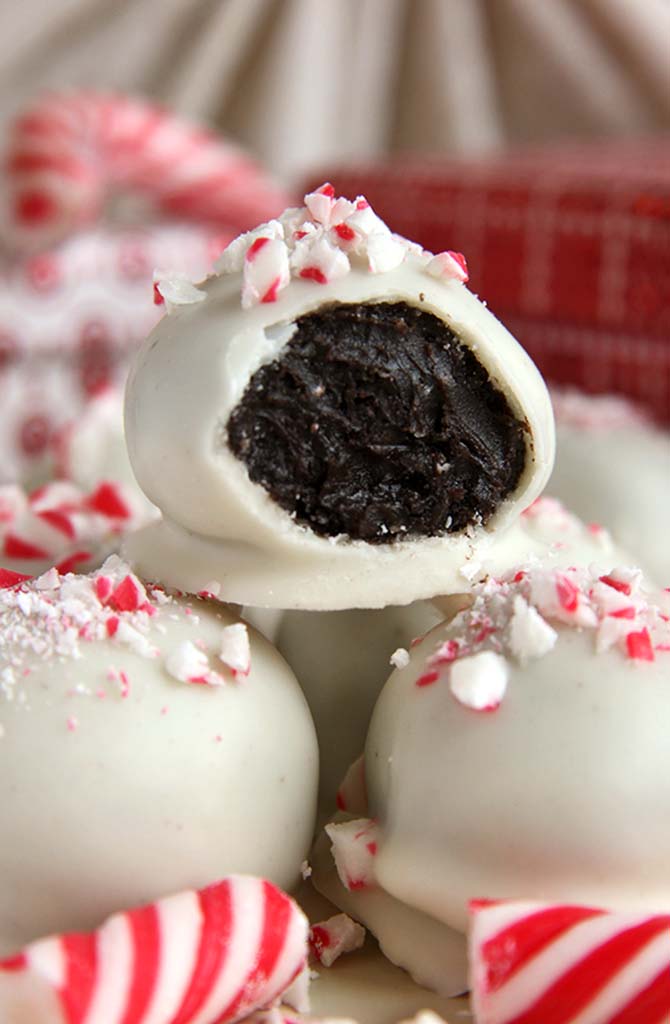 Candy Cane Oreo Truffles Best Recipes Collection All Favourite Recipes