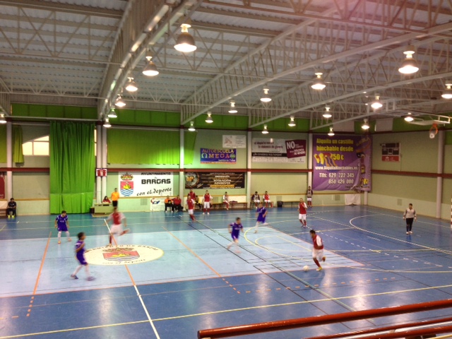 Jugando Con Portero jugador Velada Gana 2 5 En Bargas En Una Pista 